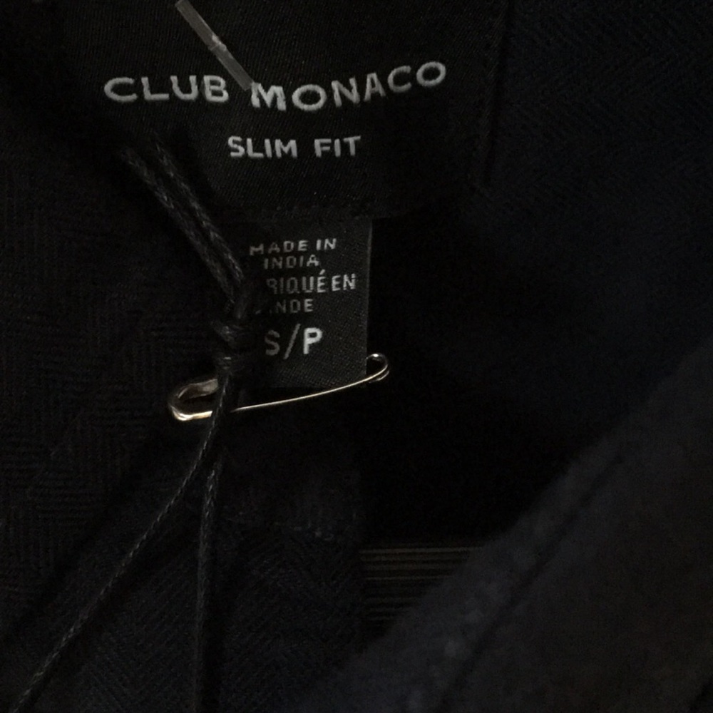 NWT Club Monaco flannel shirt - Picture 6 of 7
